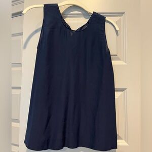 Madewell Navy Blue Blouse